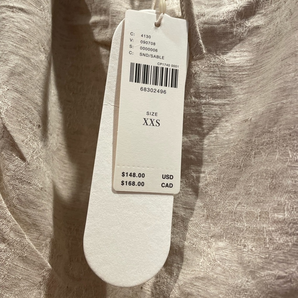 Anthropologie Flat White Dress - Picture 6 of 9